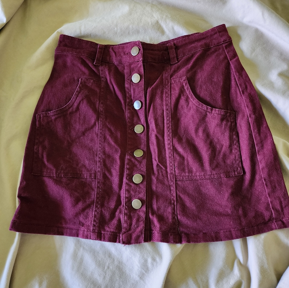 Altar'd State button down skirt